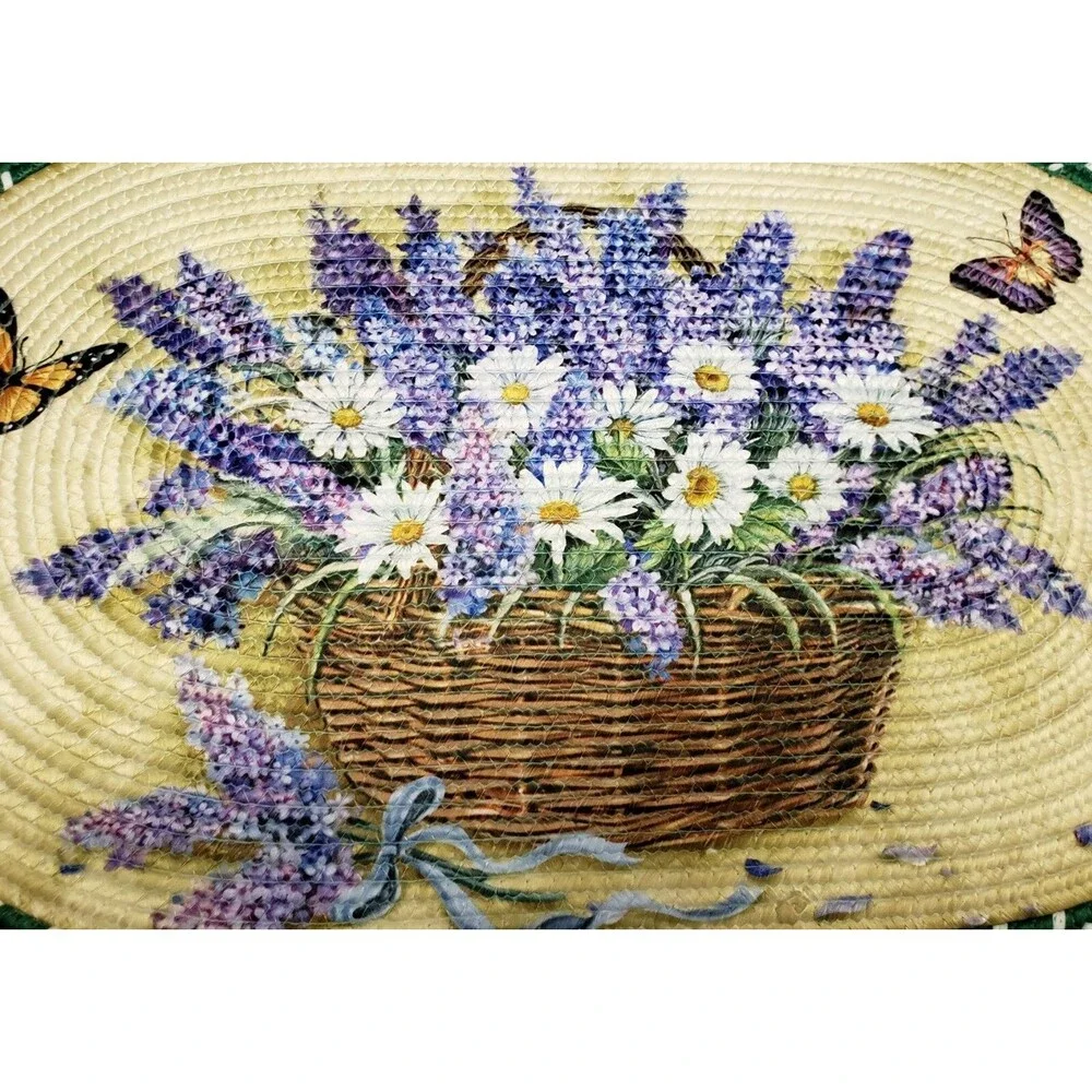 Oval Braided Kitchen Accent Rug (20